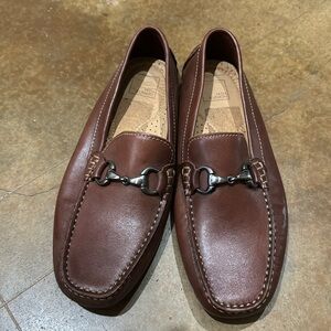 Leather Horsebit Loafers
